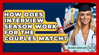 How Does Interview Season Work For The Couples Match - Med School Survival Guide