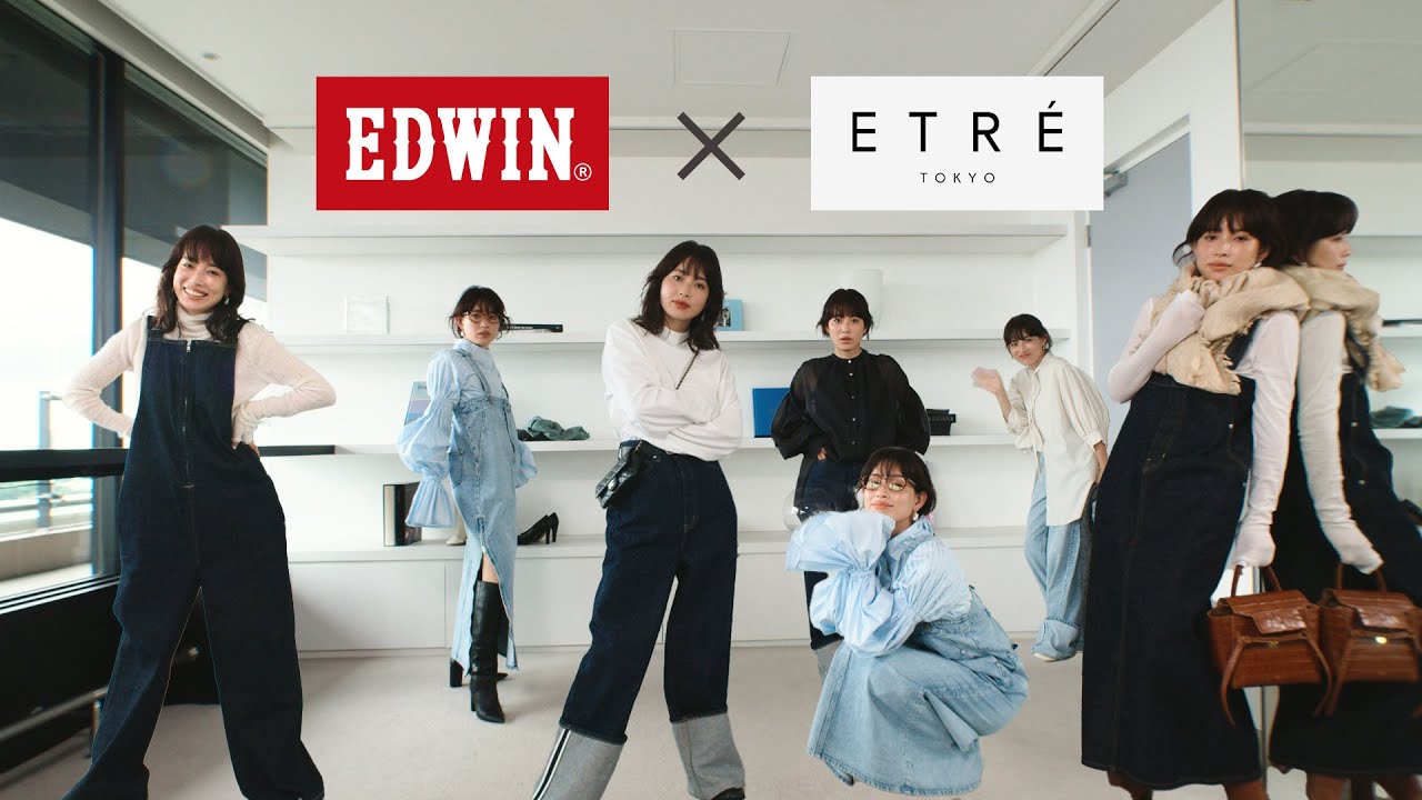 etre tokyo edwinコラボデニム