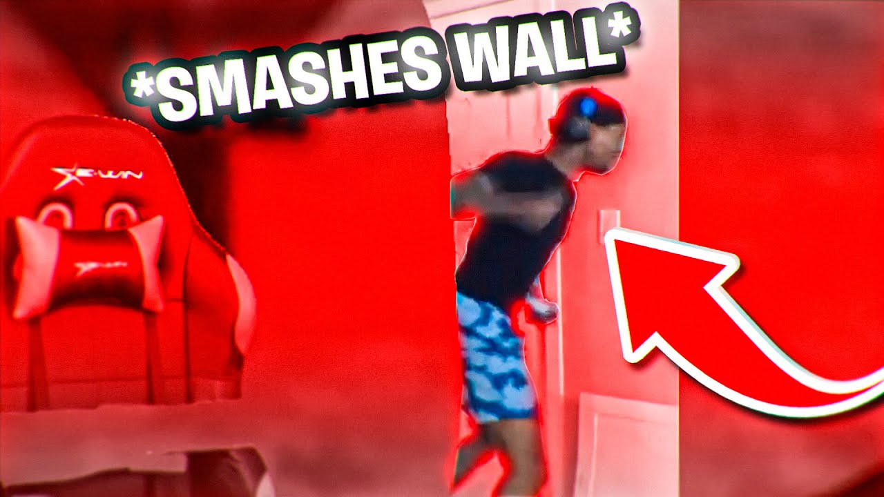 FlightReacts PUNCHES WALL After LOSING in NBA 2K23 (FUNNIEST 2K23 PARK