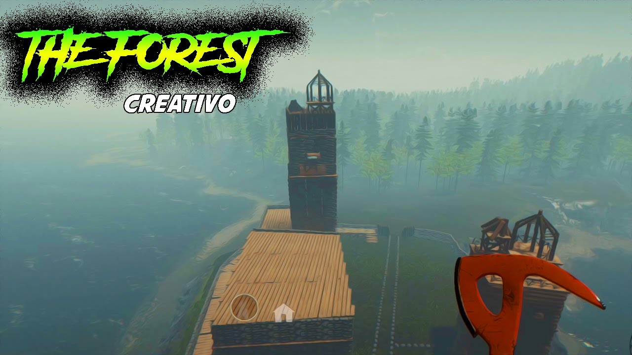 TORRE COMPLETADA | THE FOREST CREATIVO Gameplay Español - Forety - YouTube