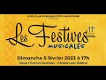 Festives musicales 2023 chalon sur saone