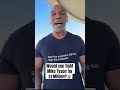 Would you fight Mike Tyson for $1 million?💰🥊 #miketyson #boxing #boxingtraining #jakepaul