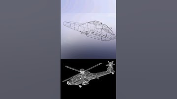 modela conmigo helicóptero apache #SOLIDWORKS tutorial