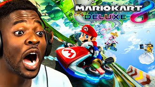 HE GOT CAUGHT IN 4K (Mario Kart 8)