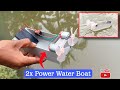 How To Make A High Speed Water Boat Using Dc Motor • Electric Board On 180Motor
