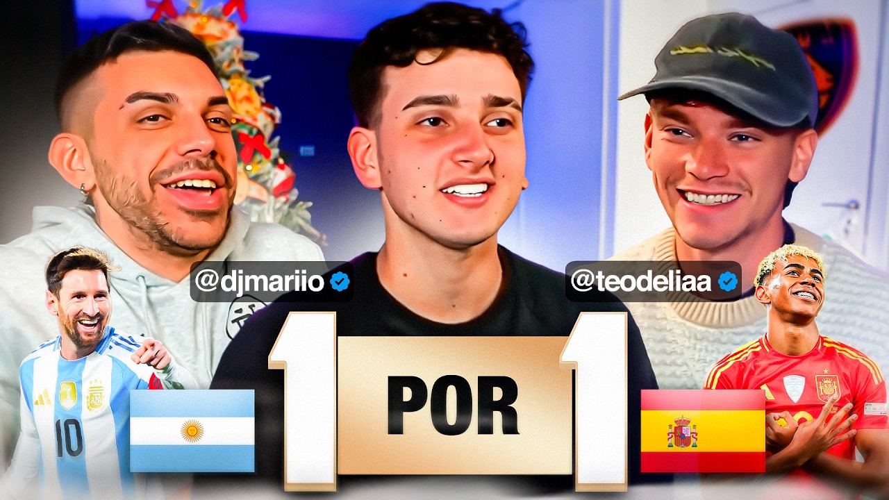 ARGENTINA VS ESPAÑA RUMBO A LA FINALISSIMA: ¿QUIÉN TIENE MEJOR EQUIPO? DEBATE FT DJMARIIO EN SU CASA
