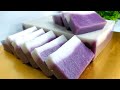 TERNYATA UBI UNGU DI OLAH SEPERTI INI ENAK BANGET!! PUDING UBI UNGU SANTAN‼️