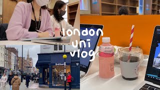 back in london for term 2! uni vlog📘 런던대학생 브이로그