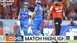 mi vs srh highlights - srh vs mi highlights - srh winning moment - klaasen batting - srh highlights