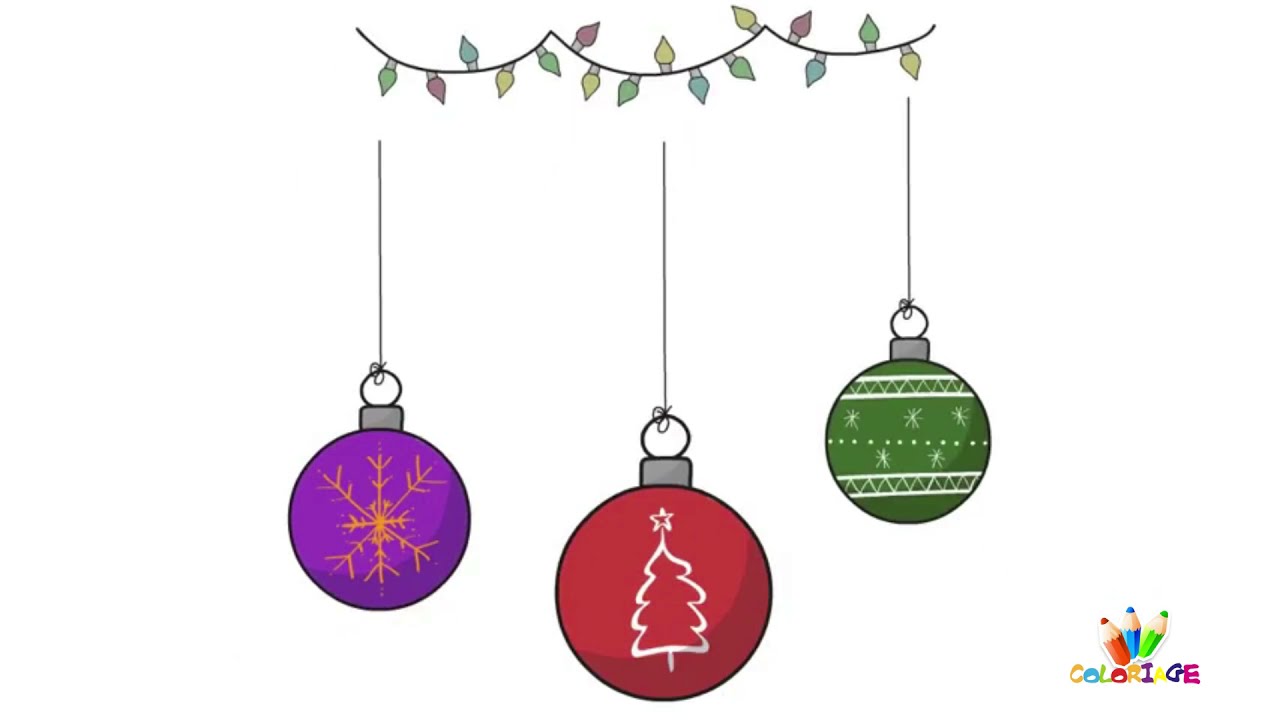 Coloriage Boule De Noel Coloriage De Noel A Imprimer Youtube Coloriage Boule De Noel Coloriage De Noel A Imprimer Youtube
