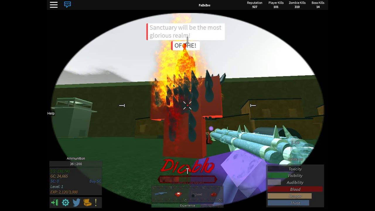 Roblox Dayz Deadzone Kill Montage 2 By Tanqr - deadzone roblox trailer