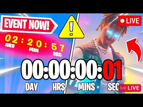 The Fortnite Chapter 6 Season 1 Countdown!!Juice Wrld live event - YouTube