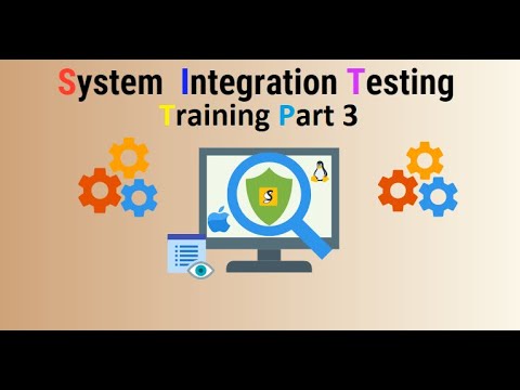 System Integration and Testing Training Part 3 - YouTube