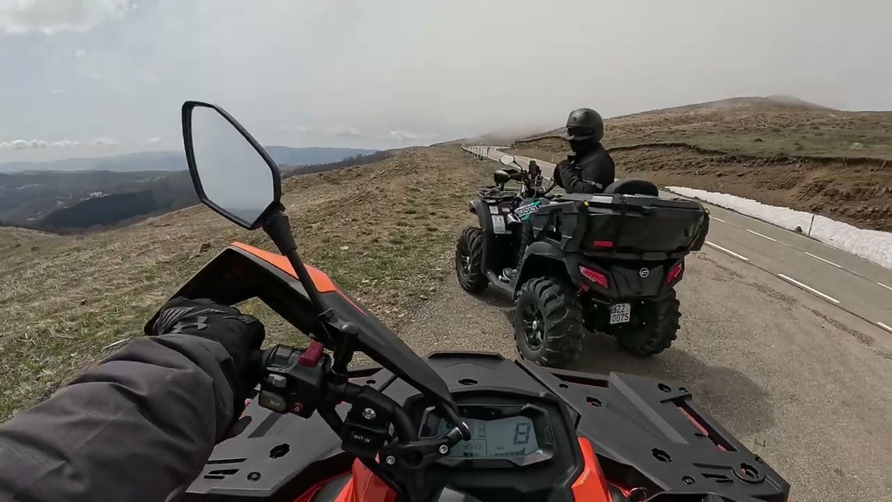 კვადროციკლი ამოგვიტრიალდა / დიდგორი მოვინახულეთ .