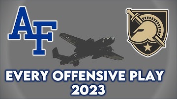 Air Force v. Army 2023: Every Offensive Play