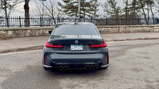 BMW G80 M3 Akrapovic Exhaust + Valvetronic Midpipe - SOUND CLIPS