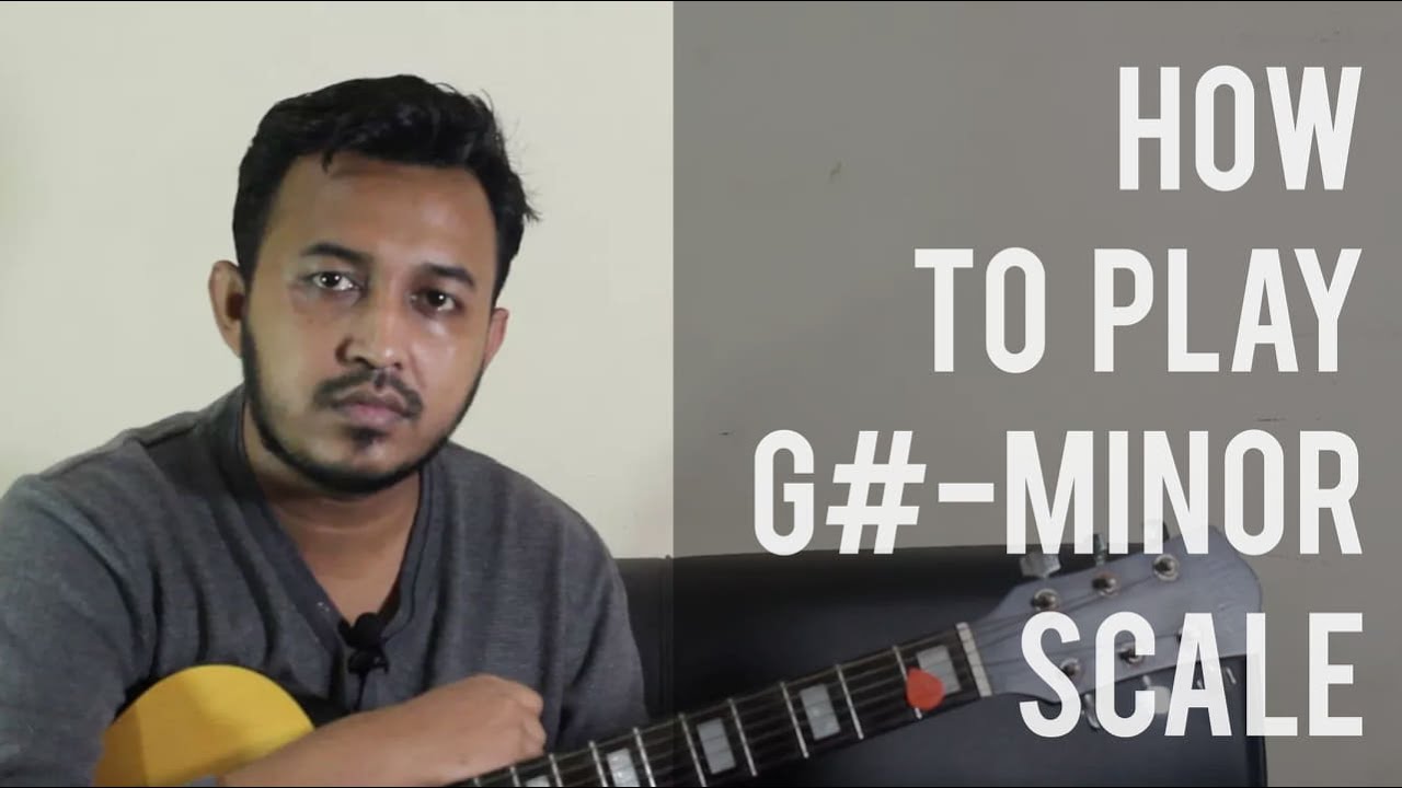 How To Play G# minor Scale Guitar Lesson For Beginners