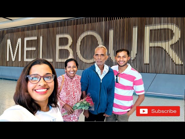අවුරුදු ගානක් බලන් හිටපු ඒ දවස..✈️ | Welcome to Melbourne | Australia | Sinhala Vlog class=