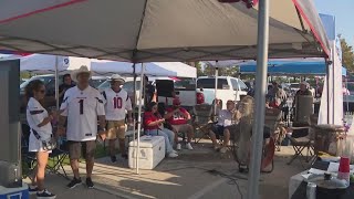 Texans Fans Bring The Energy At Tailgate Before Tough Loss
