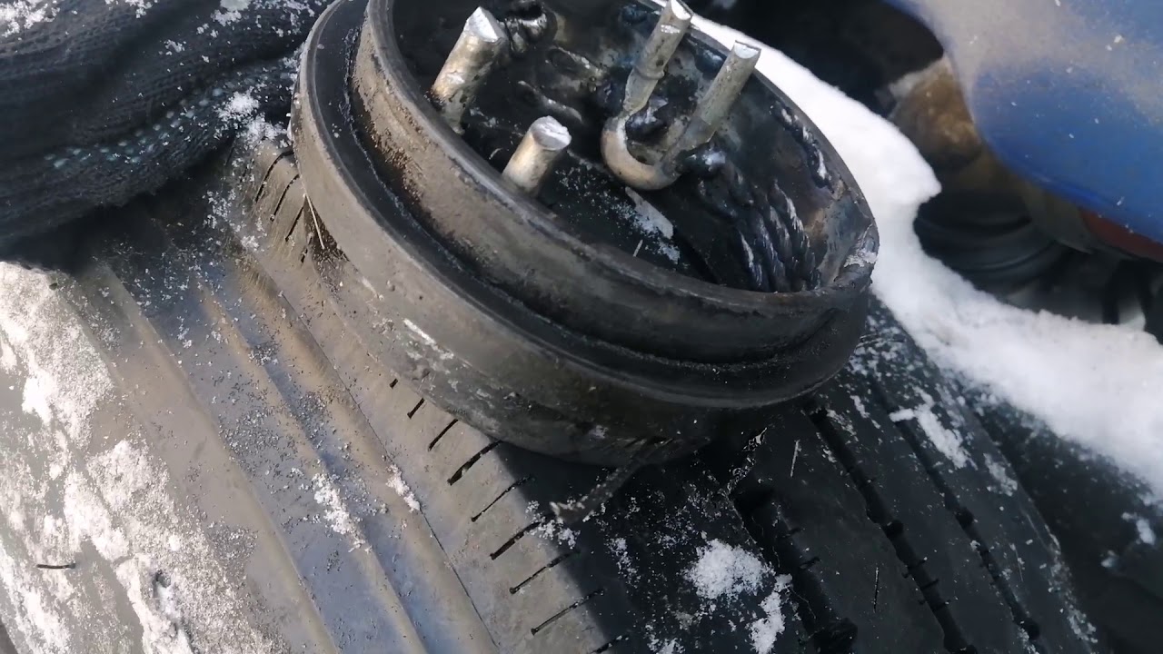 Скания 113 ремонт передней ступицы - YouTube