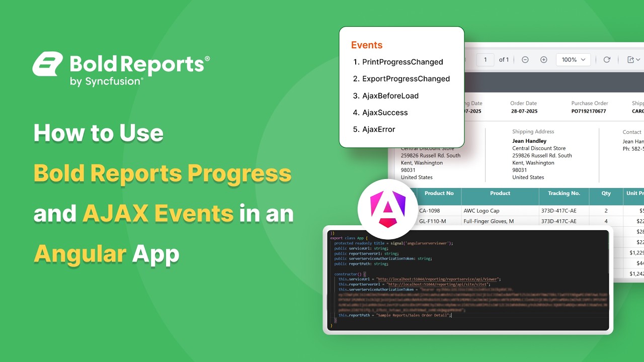 How to Use Bold Reports Progress and AJAX Events in an Angular App ...