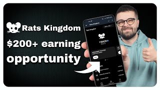 200 Opportunity With Rats Kingdom The Next Big Airdrop After Dogs Bot
