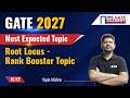 Root Locus in Control System | GATE 2027 EE/EC Rank Booster Topic | Vipin Mishra