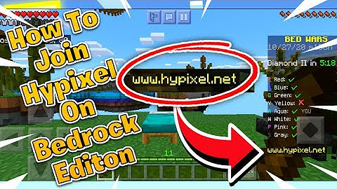 How To Join Hypixel on MCPE! Mobile, Xbox, PS4, Windows 10 Edition (Minecraft Bedrock Edition)