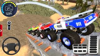 Juegos De Carros - Mega Ramp Monster Truck Driving Simulator 3D - Android Gameplay #2 screenshot 3