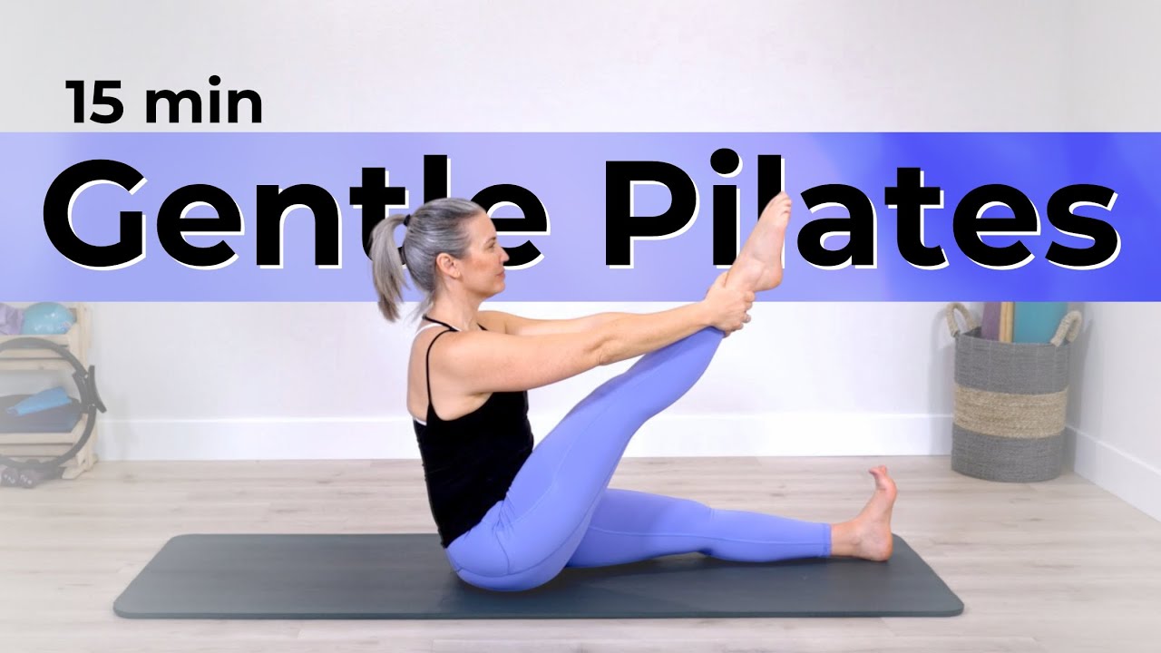 15 min Gentle Pilates | Full Body Workout no equipment