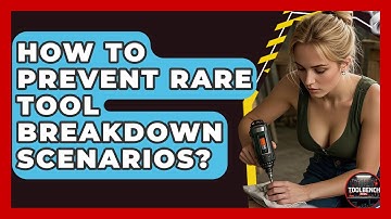 How To Prevent Rare Tool Breakdown Scenarios? - ToolBench Pros
