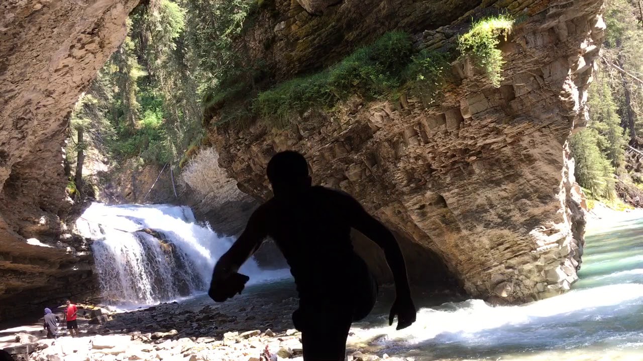 Johnston canyon Secret cave 1