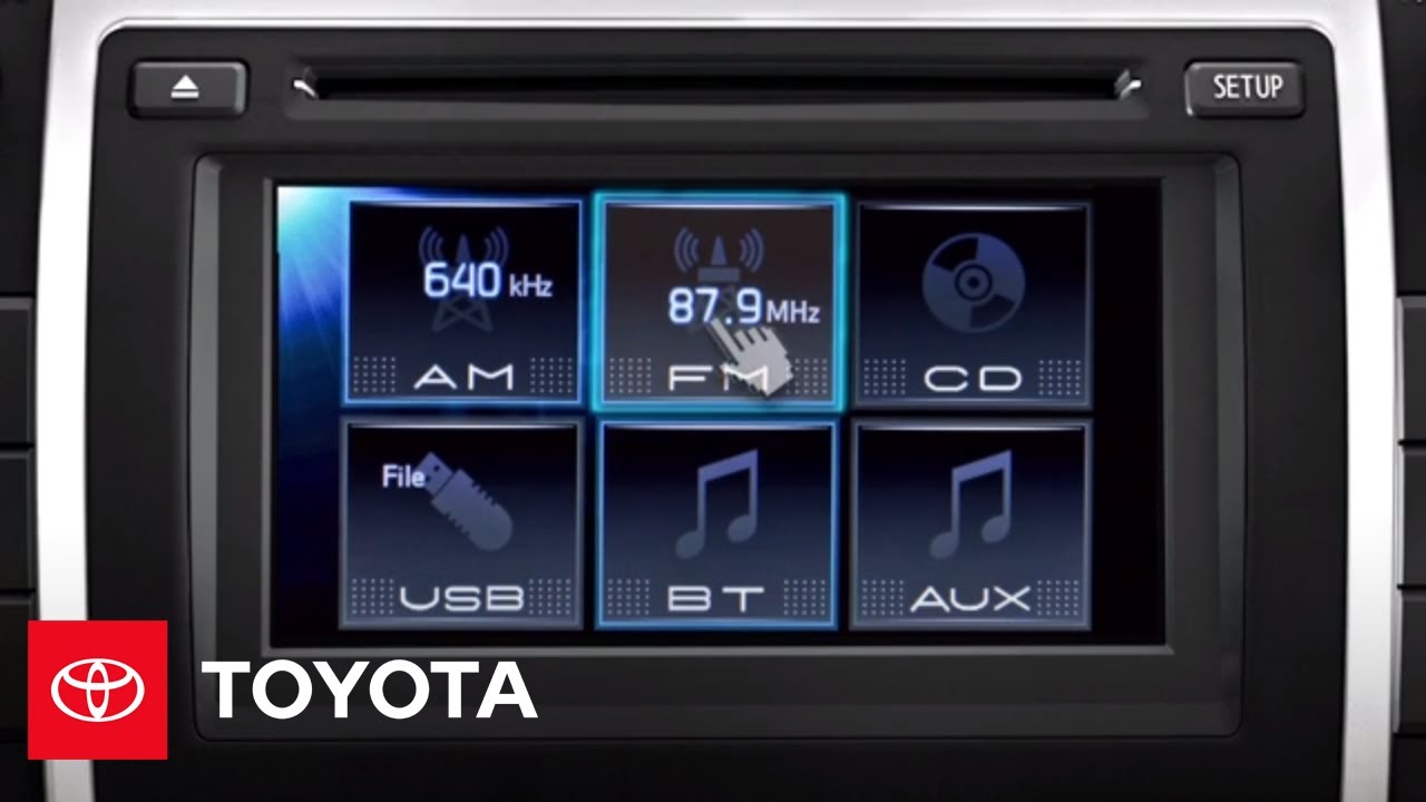 2012 Camry How-To: Select a Source | Toyota - YouTube