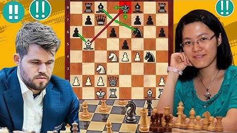 Perfect Chess Game : 90 | Magnus Carlsen Hou Yifan | #chesspuzzlesmatein2 #chessgame