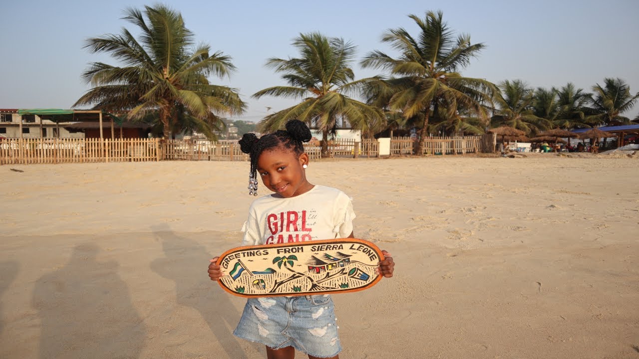 SIERRA LEONE VLOG 🇸🇱| ALAYAH VISITS SIERRA LEONE FOR THE 1st TIME| LUMLEY BEACH|ALAYAHS ADVENTURES