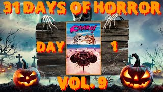 31 Days Of Horror Vol.9 Day 1 Crabs 2021 Raven Banner