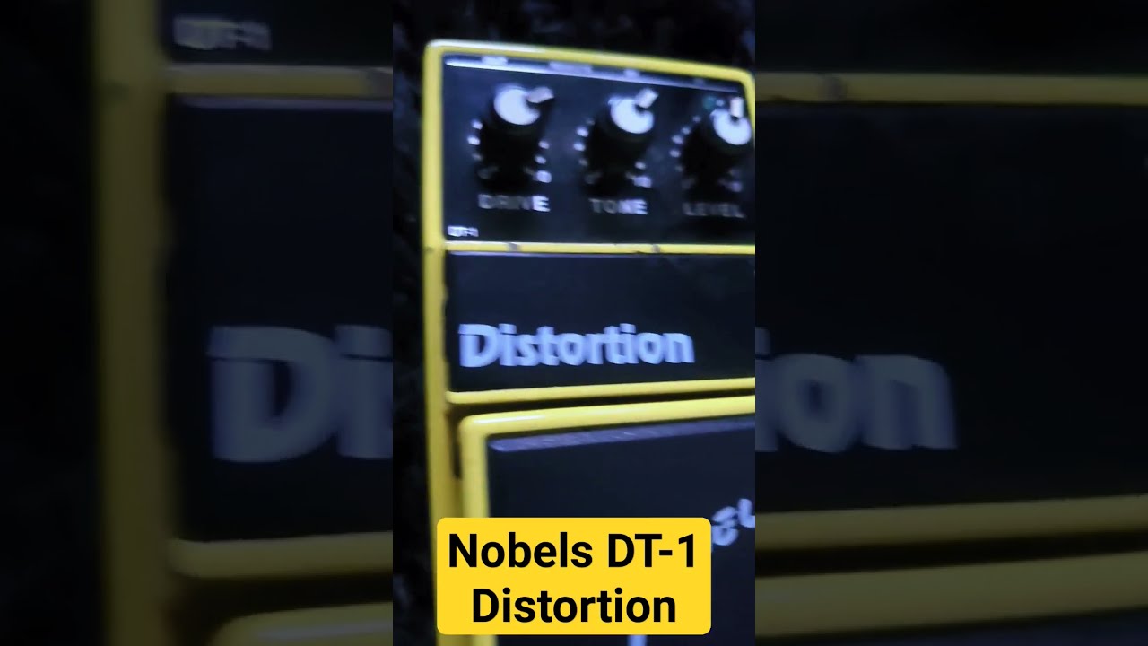 【激レア】NOBELS DT-1 ディストーション ビンテージ vintage Nobels DT-1 Distortion - YouTube