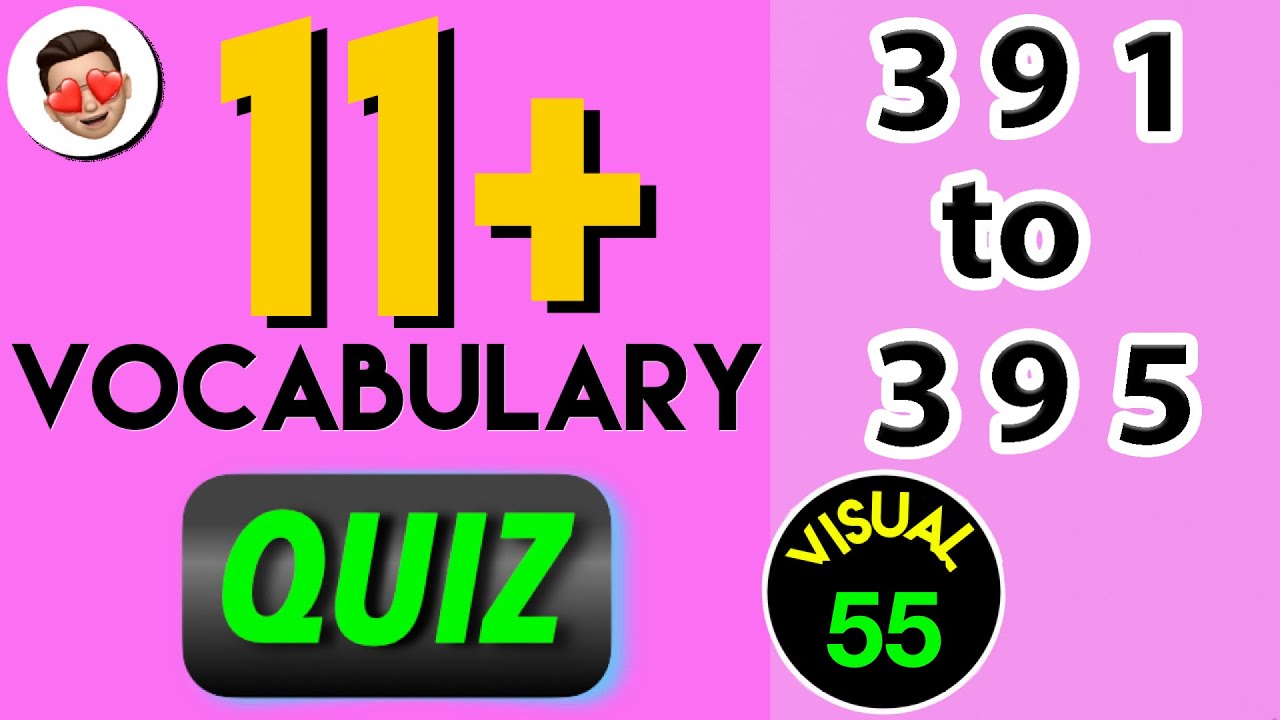 (week 55) 11 Plus Vocabulary Flashcards | 11 plus Vocabulary List | 11 plus vocabulary english