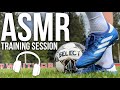 Asmr individual training session in adidas copa pure 2   soccer  football training session