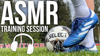 ASMR Individual Training Session in Adidas Copa Pure 2 + | Soccer / Football Training Session