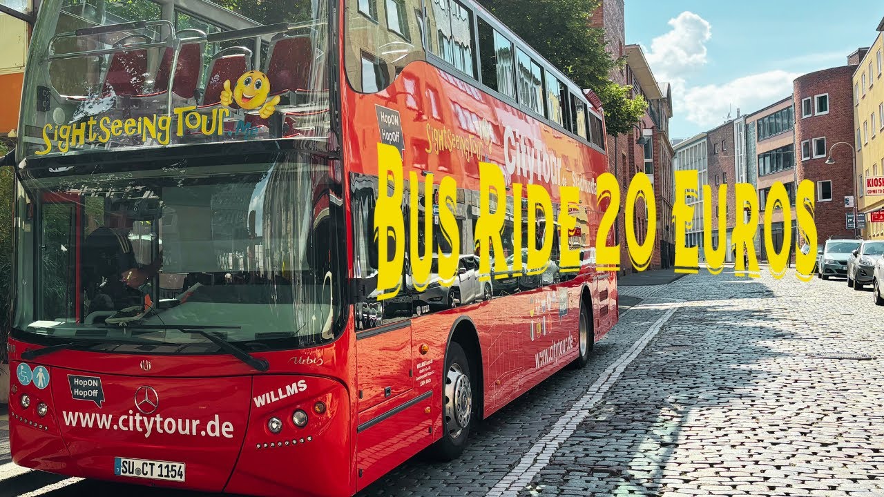 Hop-On Hop-Off Bus at Cologne 🚌