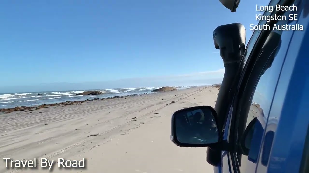 Driving on Long Beach | Kingston SE | South Australia - Australia | Travel By Road