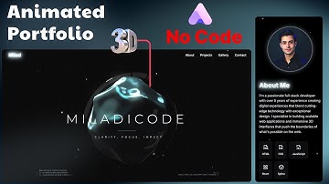 Build & Customize a Portfolio Site with AI – No Coding Required
