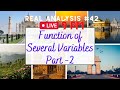 Directional Derivatives| Multivariable Calculus Part 2 | Real Analysis