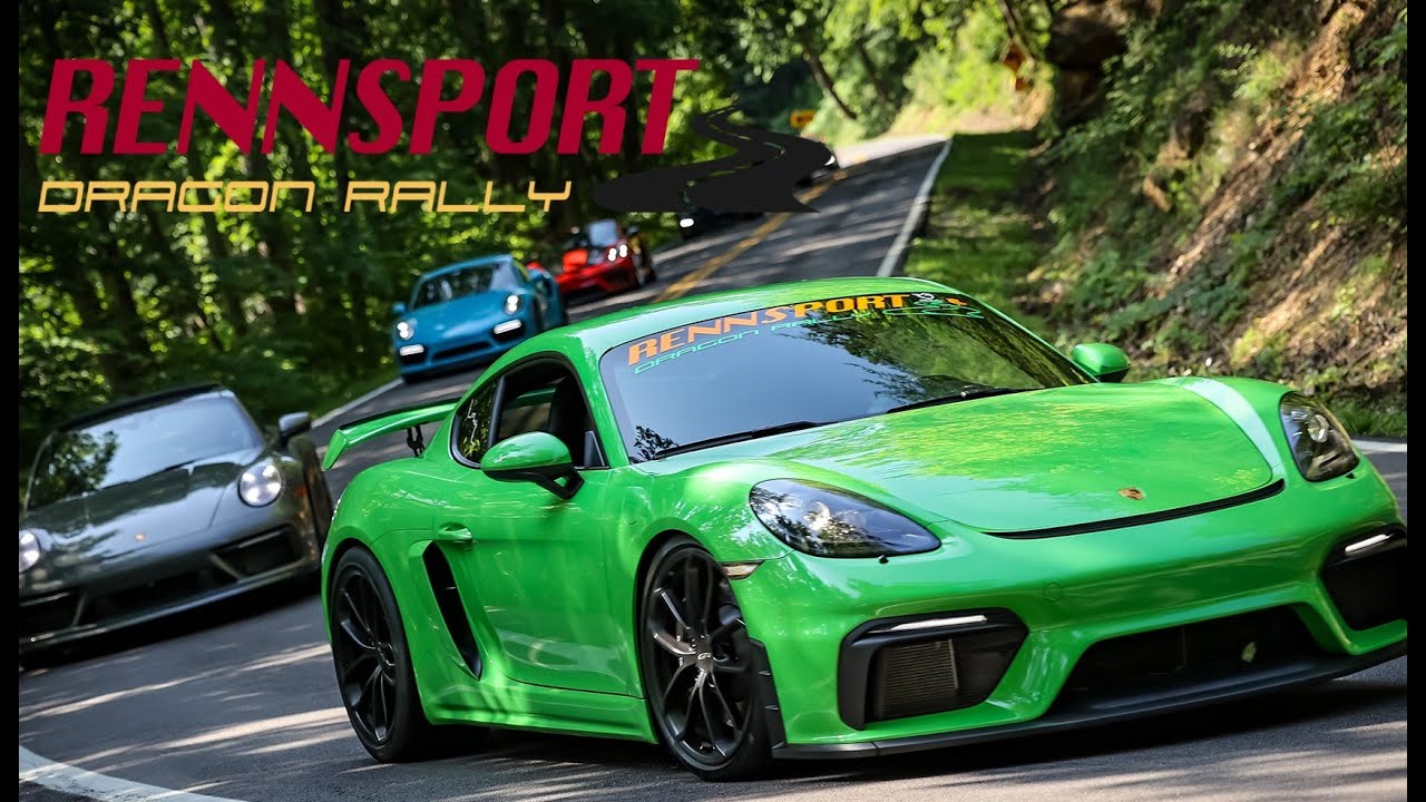 Dragon Racing Rally Rennsport Dragon Rally - PORSCHES slay the TAIL OF THE DRAGON - Spring ...
