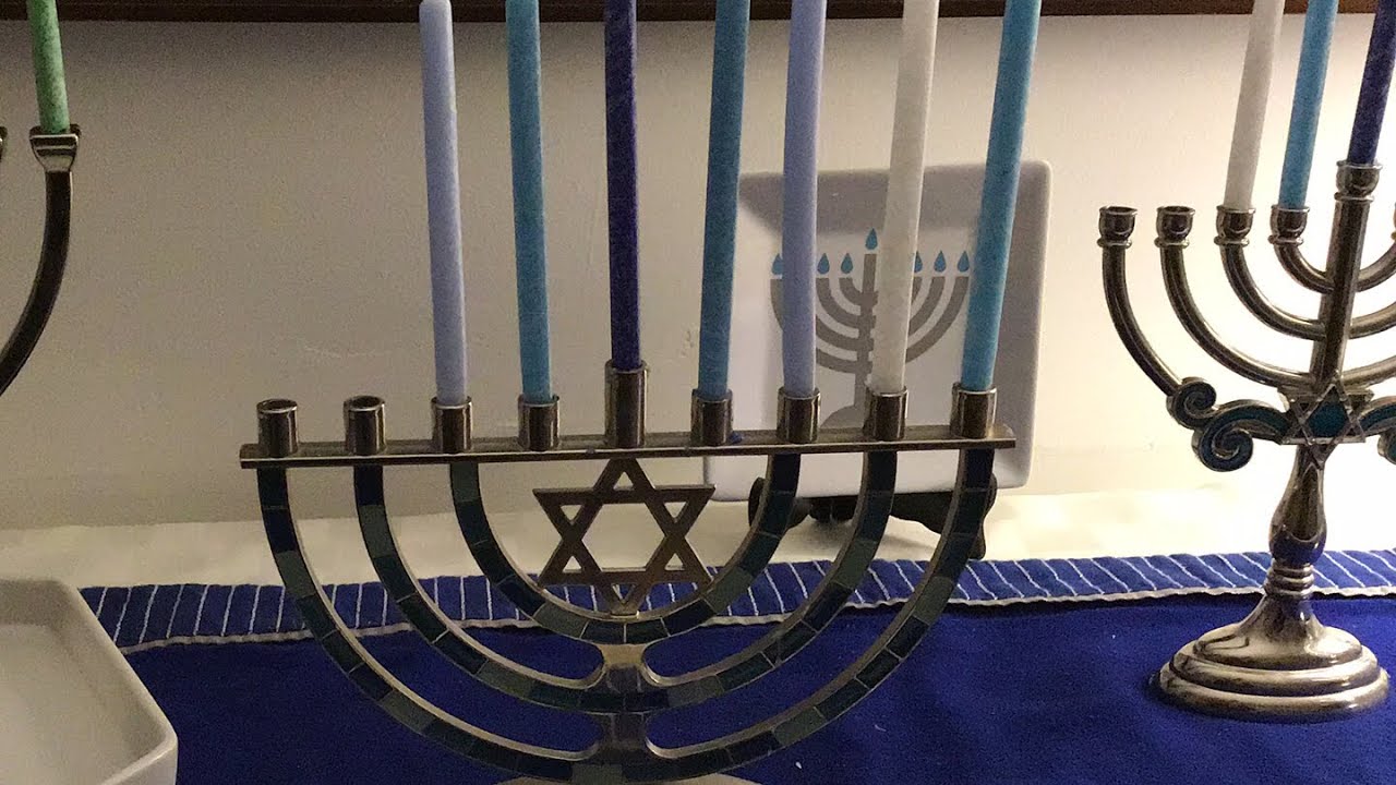 Chanukah Lighting 6 YouTube