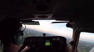 Cessna 172SP Pattern work at KOJC