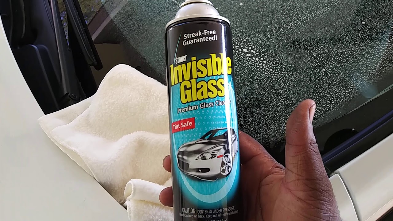 Stoner invisible glass cleaner test review on Nissan altima YouTube