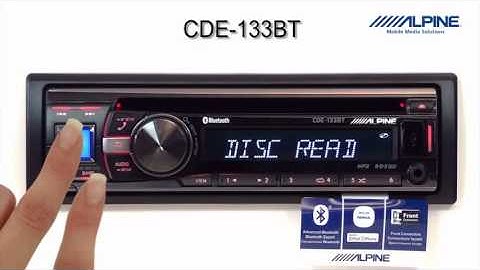 Alpine CDE-133BT Update - InCar_Tech