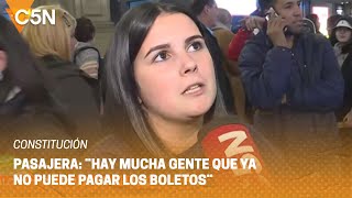 Los Trenes Aumentarán A $200 Desde El Lunes: La Opinión De Los Pasajeros